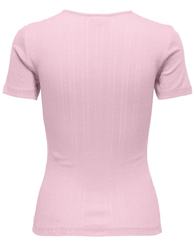 JDY - JDYSalsa Mia Life O-Neck Top - Fairy Tale
